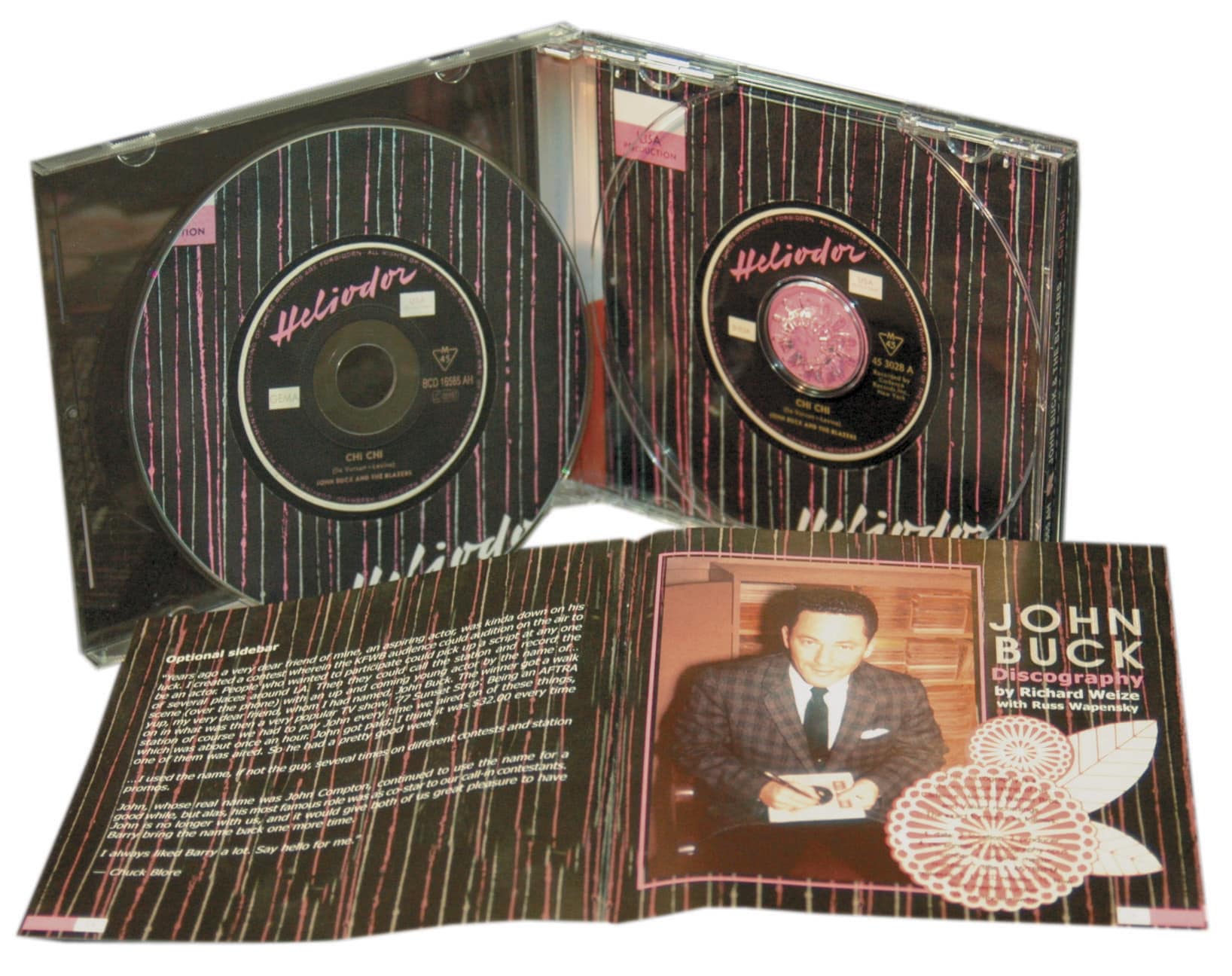 John Buck The Blazers Cd Chi Chi Bear Family Records Update required to play the media you will need to either update your browser to a recent version or update your flash plugin. john buck the blazers cd chi chi