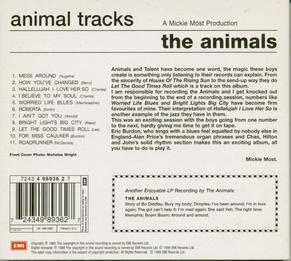 Animal Tracks - Mono