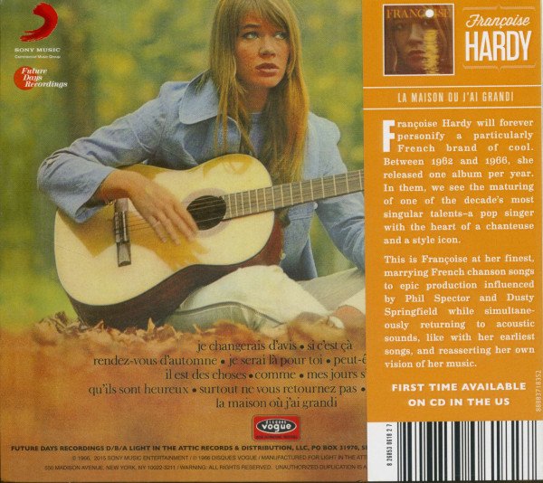 La Maison Ou J'ai Grandi (CD)