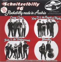 Vorschau: Schnitzelbilly No.6 - Rockabilly Made In Austria (7inch, EP, 33rpm, Ltd.) Vorschau: Schnitzelbilly No.6 - Rockabilly Made In Austria (7inch, EP, 33rpm, Ltd.)