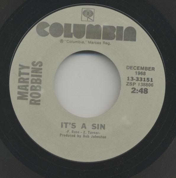 I Walk Alone - It's A Sin (7inch, 45rpm)