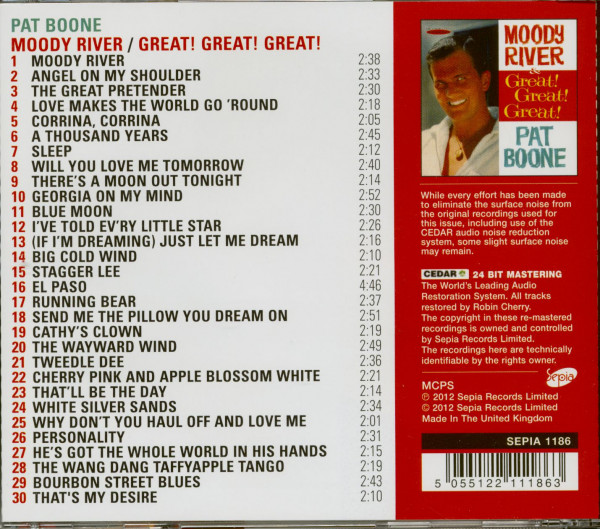 Moody River - Great! Great! Great! (CD)