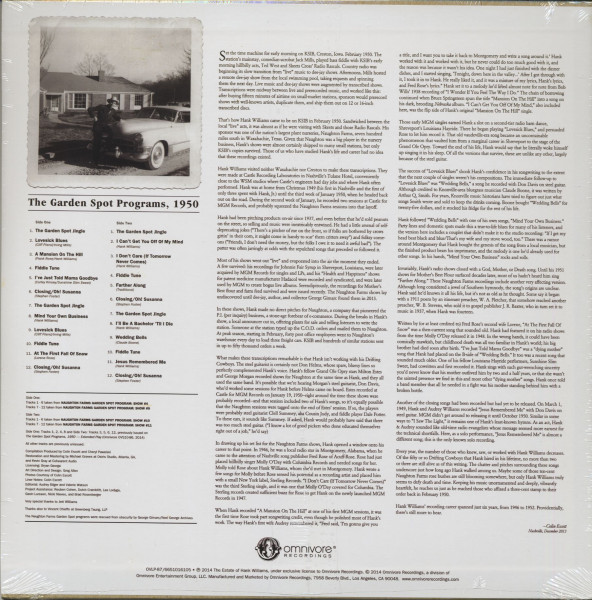 Garden Spot Programs 1950 (LP, colored Vinyl)