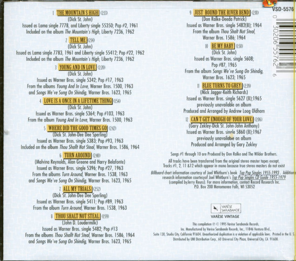 3. Bild von Dick Dee & Dee: The Best Of Dick & Dee Dee (CD)