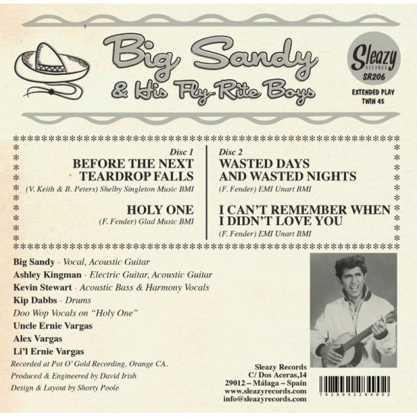 Sing And Play The Songs Of Freddy Fender (2x7inch, 45rpm)