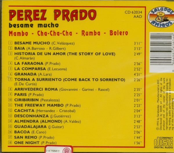 Besame Mucho (CD)