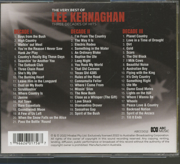 The Very Best Of Lee Kernaghan - Three Decades Of Hits (3-CD)
