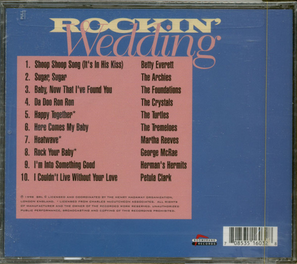 Rockin' Wedding (CD)