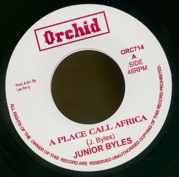 Junior Byles, A Place Call Africa - The Upsetters, A Place Call Africa (7inch, 45rpm, BC)