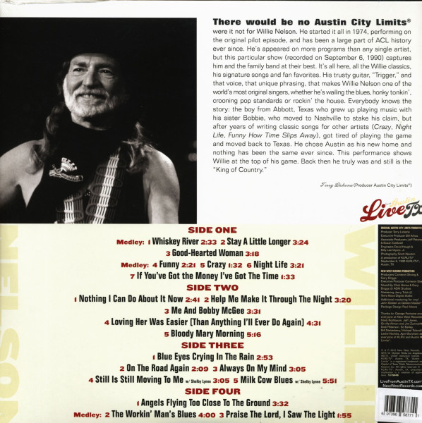 Live From Austin TX (2-LP, colored Vinyl, Ltd.)