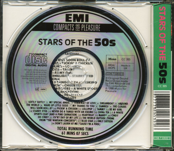 4. Bild von Various: Stars Of The 50's (CD)