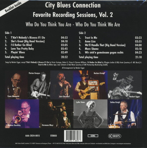 Who Do You Think You Are - Who Do You Think We Are - Favorite Recording Sessions Vol.2 (LP)