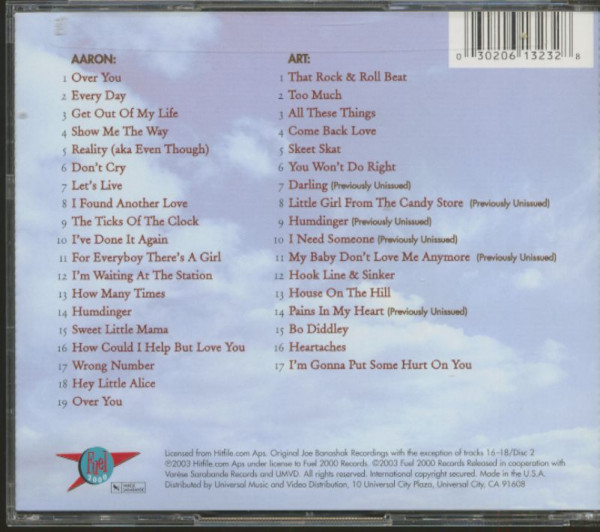 Aaron & Art Neville - Brother To Brother (2-CD)