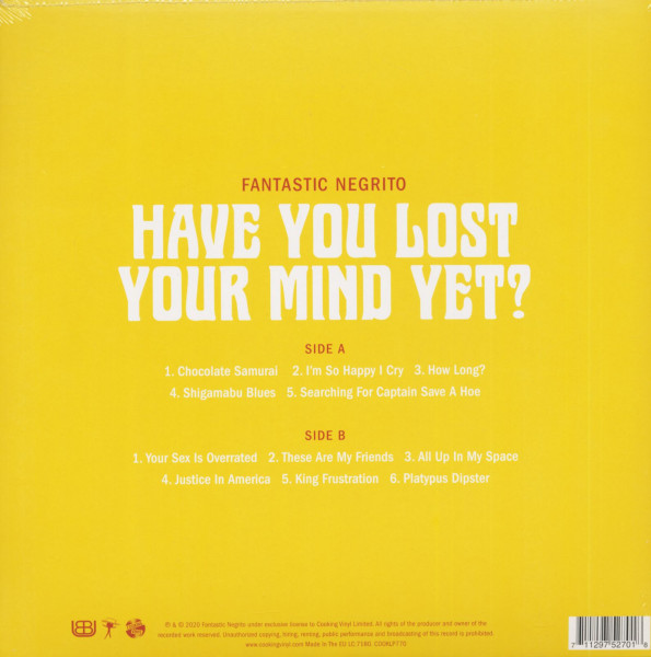 Have You Lost Your Mind Yet