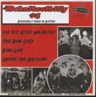Vorschau: Schnitzelbilly No.4 - Rockabilly Made In Austria (7inch, EP, 33rpm, PS, SC, White Vinyl) Vorschau: Schnitzelbilly No.4 - Rockabilly Made In Austria (7inch, EP, 33rpm, PS, SC, White Vinyl)