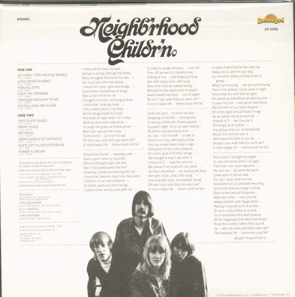 Neighb'rhood Childr'n (LP, 180g , Sky Blue Vinyl)