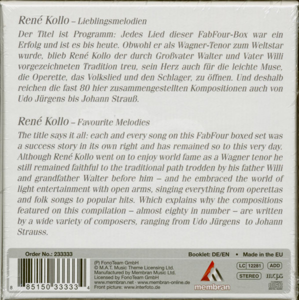 Lieblingsmelodien (4-CD)