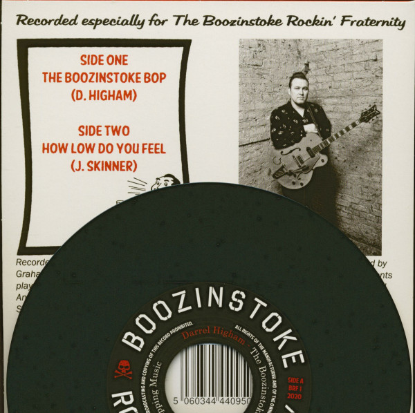 The Boozinstoke Bop - How Low Do You Feel (7inch, 45rpm, PS, BC)