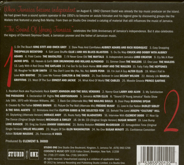 Sound Of Young Jamaica (2-CD)