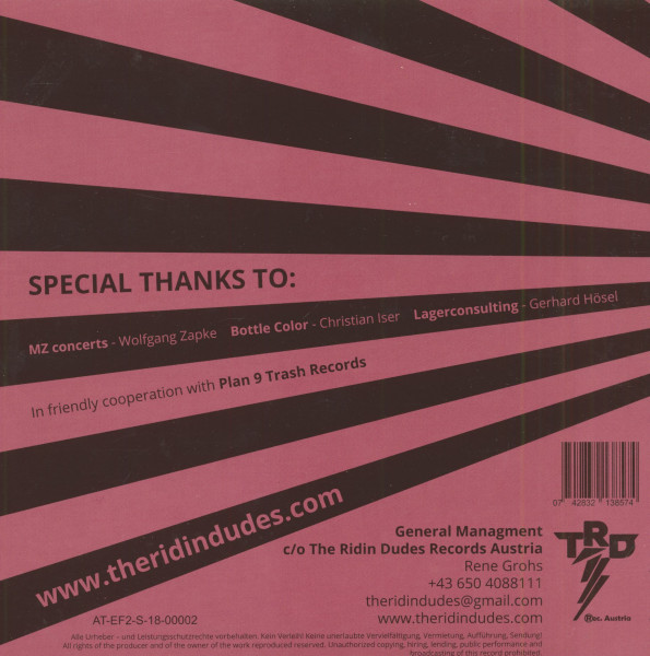 Love You Girl (7inch, EP, Pink Vinyl, PS, SC, Ltd.)