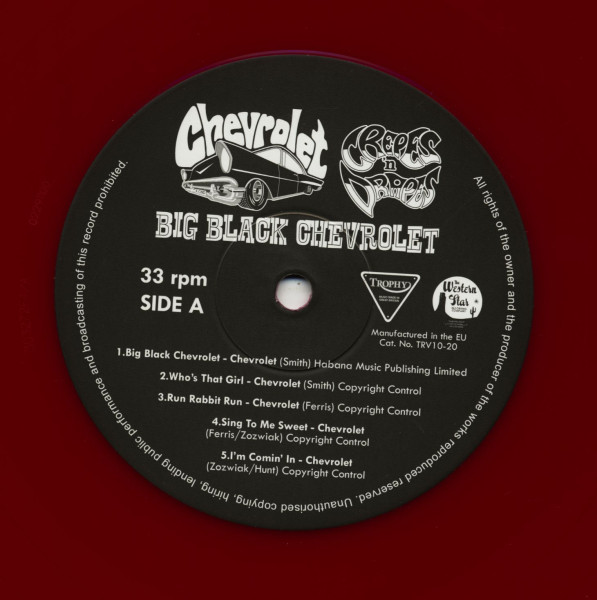 Big Black Chevrolet (LP, 10inch, colored Vinyl)