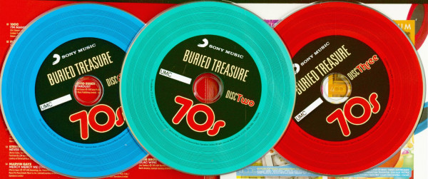 4. Bild von Various: Buried Treasure 70s (3-CD)
