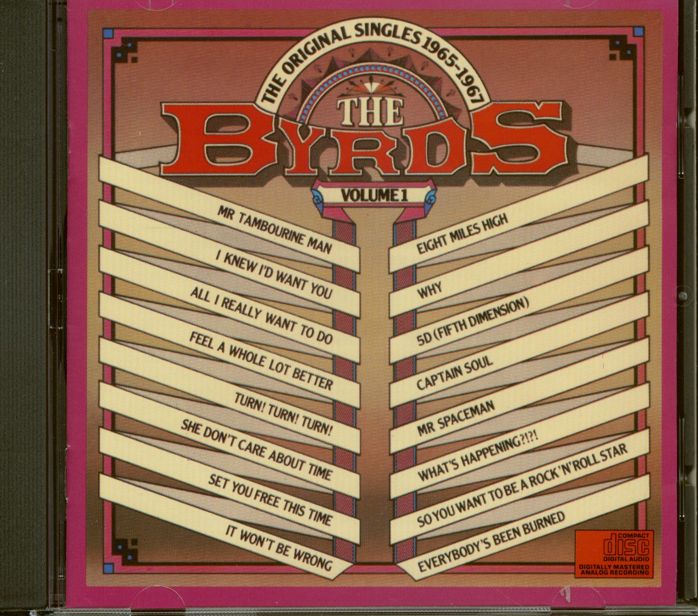 The Byrds Cd Original Singles 1965 1967 Cd Bear Family Records bear family records