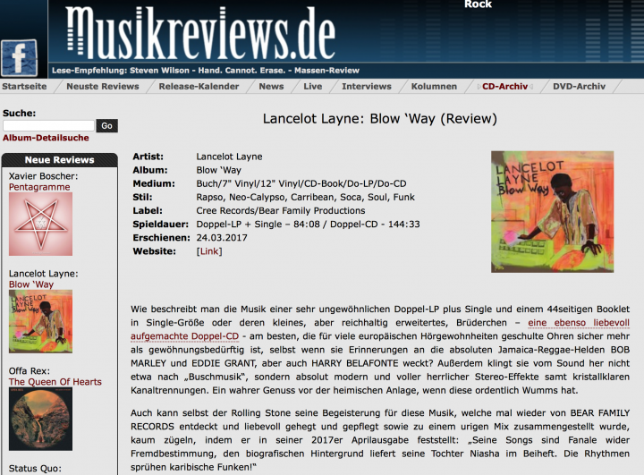 Presse-CLP1211-Lancelot-Layne-22Blow-way-22-musikreviews-de