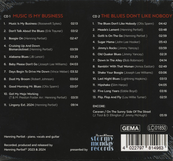 Music Is My Business - 35 Years of Blues & Boogie Woogie (2-CD)