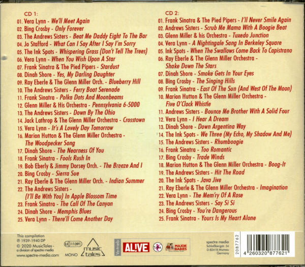 The Hits Of The Year 1940 (2-CD)