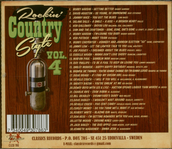 Rockin' Country Style Vol.4 (CD)