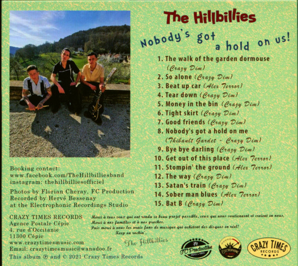Nobody's Got A Hold On Us (CD)