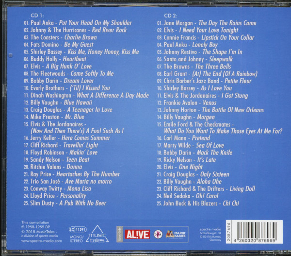 The Hits Of The Year 1959 (2-CD)