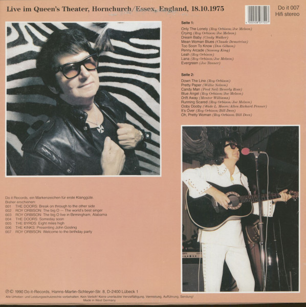 Welcome To My Birthday Party - England 1975 (LP)