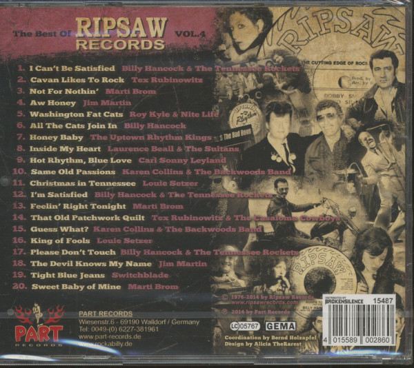 The Best Of Ripsaw Records Vol.4 (CD)