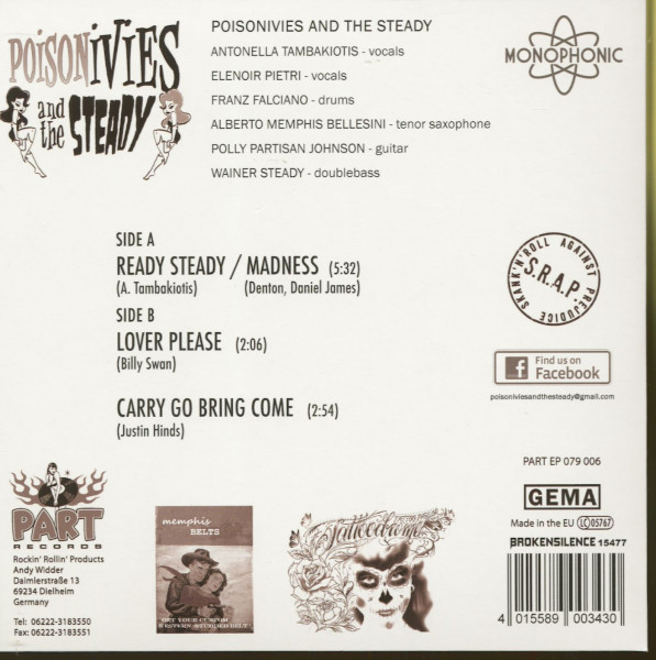 Ready Steady - The E.P. (7inch, 45rpm, EP, PS)