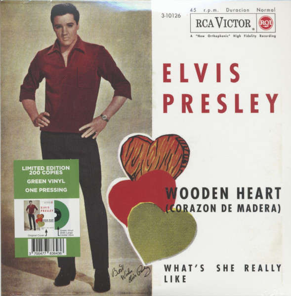Wooden Heart (7inch, 45rpm, Colored Vinyl, Ltd.) Wooden Heart (7inch, 45rpm, Colored Vinyl, Ltd.)