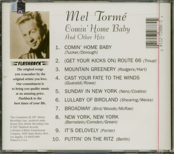 3. Bild von Mel Torme: Comin' Home Baby And Other Hits (CD)