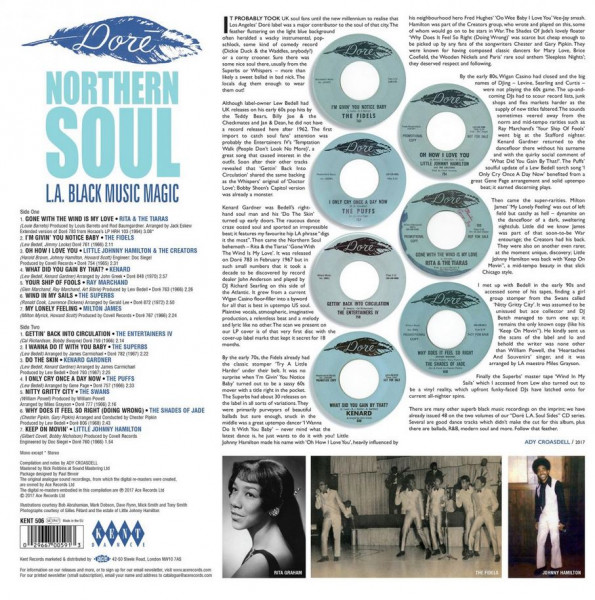 Dore Northern Soul - L.A. Black Magic (LP)