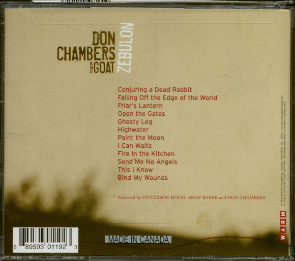 3. Bild von Don Chambers And Goat: Zebulon (CD)