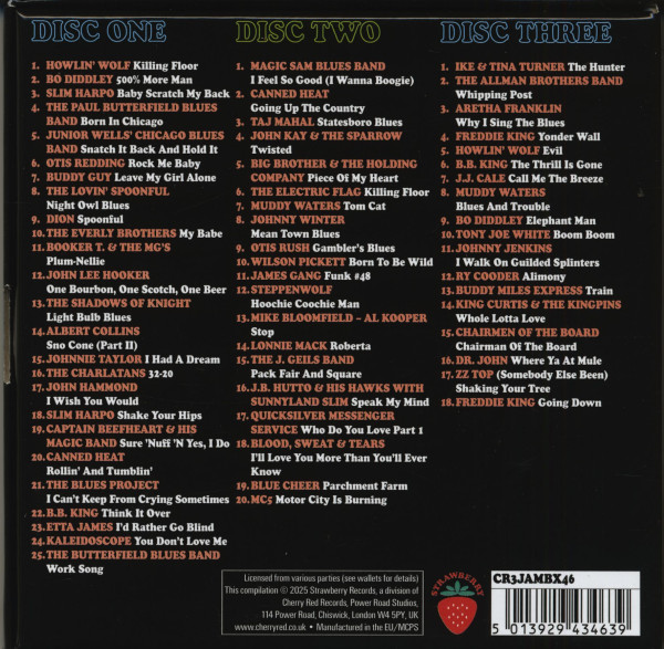 Rollin' And Tumblin' - American Electric Blues 1965 - 1971 (3-CD)