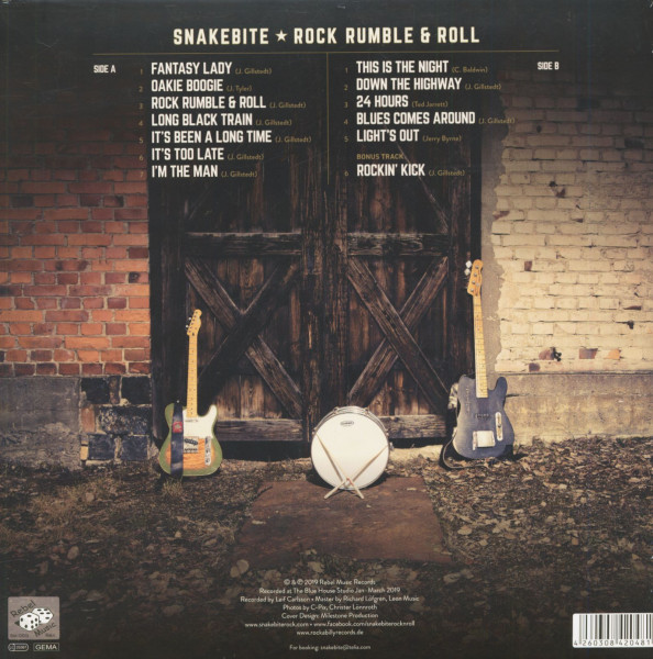 Rock Rumble & Roll (LP, Blue Vinyl, Ltd.)
