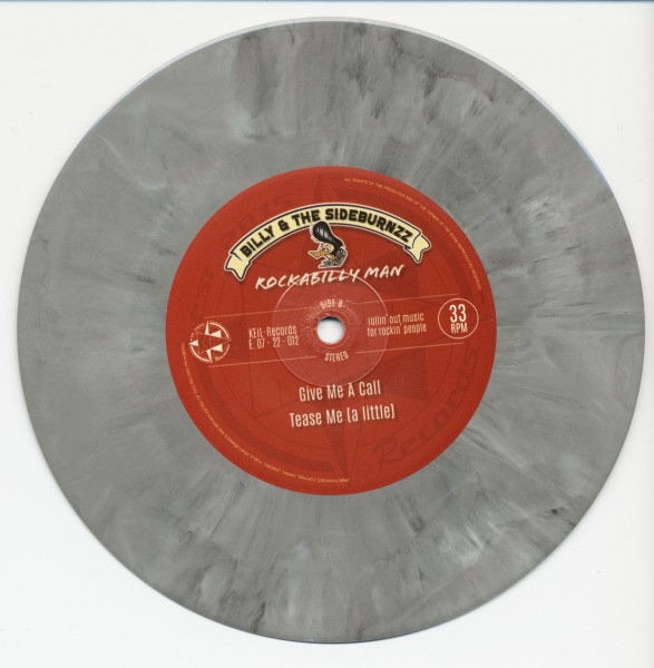 Rockabilly Man (7inch EP+CD, SC, Ltd.)