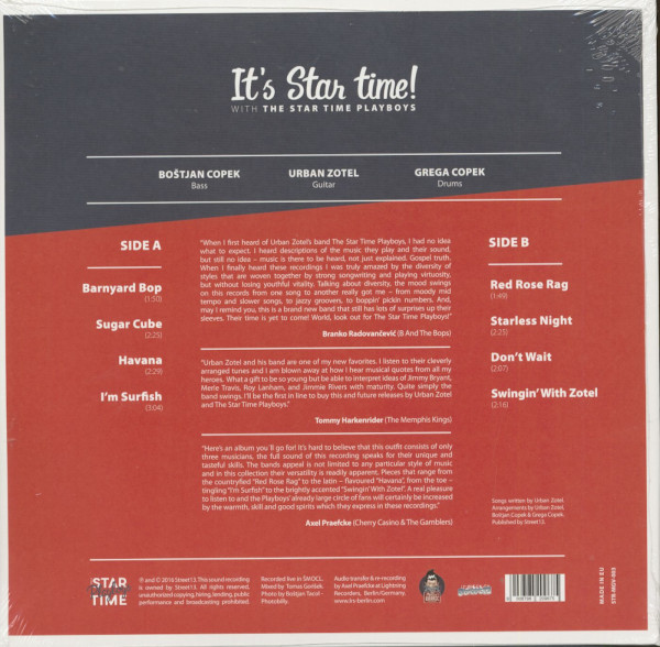 It's Star Time (LP, 10inch)