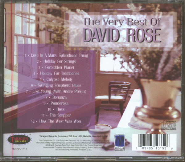 The Very Best Of David Rose (CD)