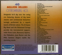 Vorschau: 40 Million Sellers of the Swinging 40's (CD) Vorschau: 40 Million Sellers of the Swinging 40's (CD)