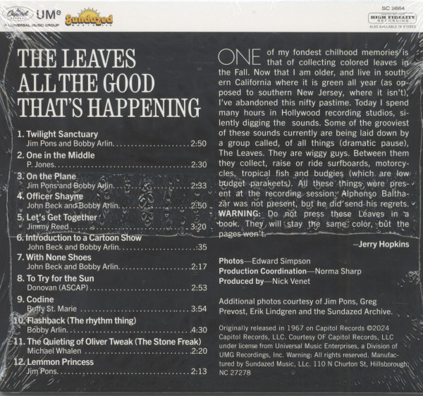 All The Good That's Happening (CD)