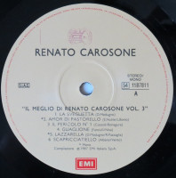 Vorschau: Il Meglio Di Renato Carosone Vol.3 (LP) Vorschau: Il Meglio Di Renato Carosone Vol.3 (LP)