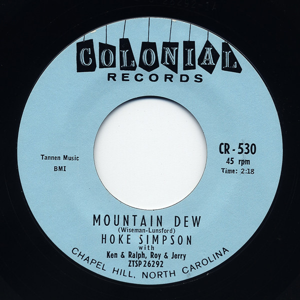 Mountain Dew - Number One 7inch, 45rpm