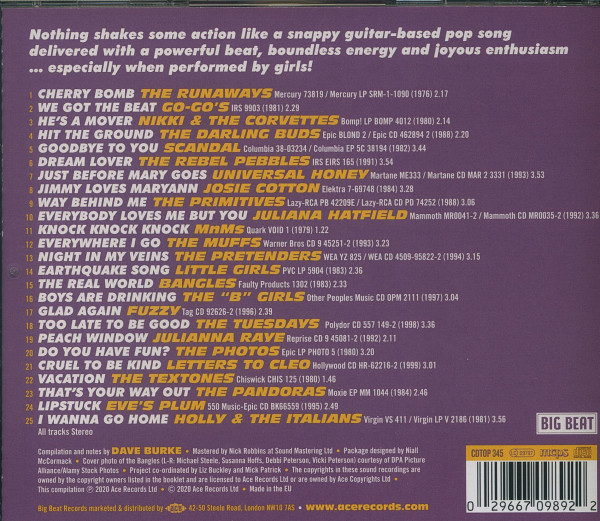 Girls Go Power Pop! (CD)